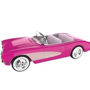 Barbie: The Movie Collectible Pink Corvette Convertible Popcorn Contai…